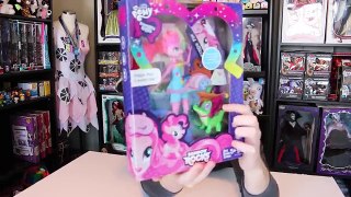 My Little Pony Pinkie Pie Equestria Girls Pajama Party and Gummy Snap Rainbow Rocks Doll