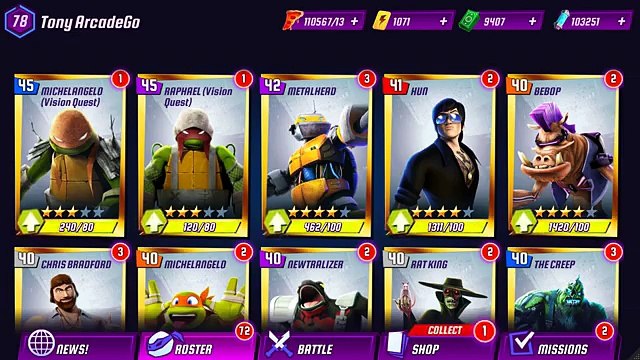 UNLOCKED ALL NIGHT VISION NINJA ! Teenage Mutant Ninja Turtles: Legends (TMNT Legends)