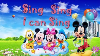 Nursery Rhymes Songs | Mickey Mouse | ABC song for Baby | Learn English