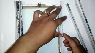 how to make a paper photo frame