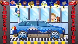 Car Wash For Kids Police Car | Best iOS Game App For Children | Машинки мойка машин