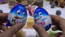 Dinosaurs Jelly colours inside KINDER JOY Surprise Eggs Chocolate Candy ▶ Baby Finger family song