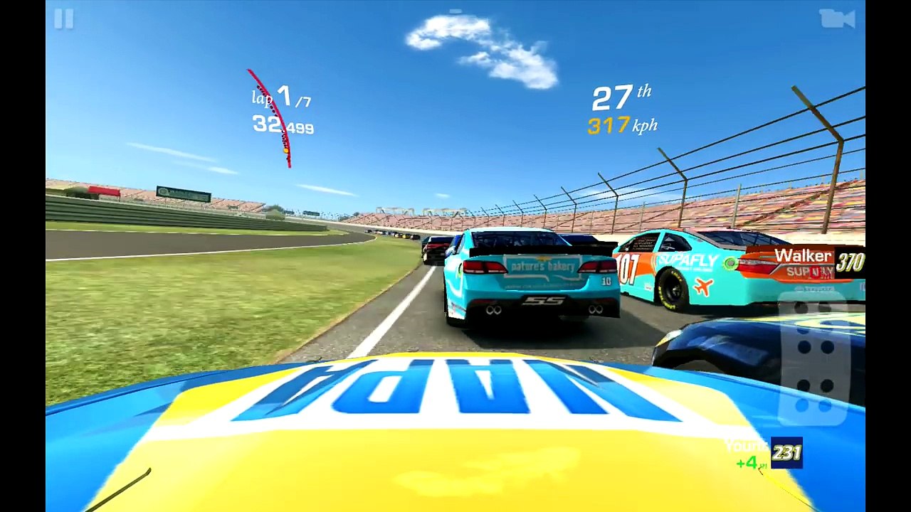 Real Racing 3 NASCAR Chevrolet SS (Chase Elliott) Indianapolis Motor Speedway