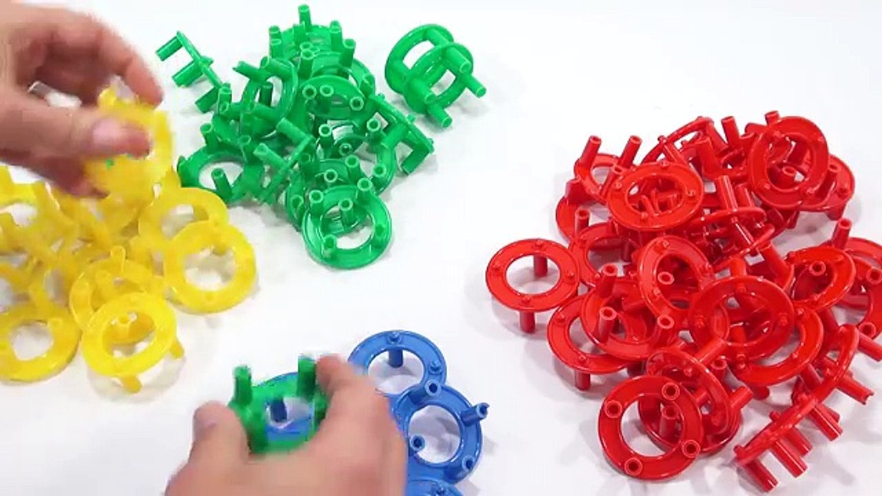 1950s Ringa-Majigs Toy Building Rings, Can I Make A Tower?