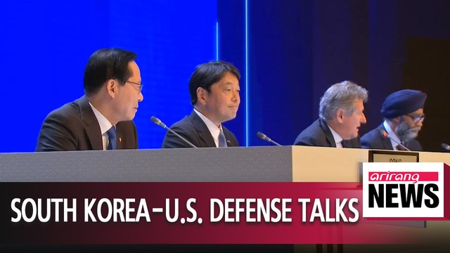 Defense chiefs of S. Korea, U.S. discuss peace and prosperity of Korean peninsula