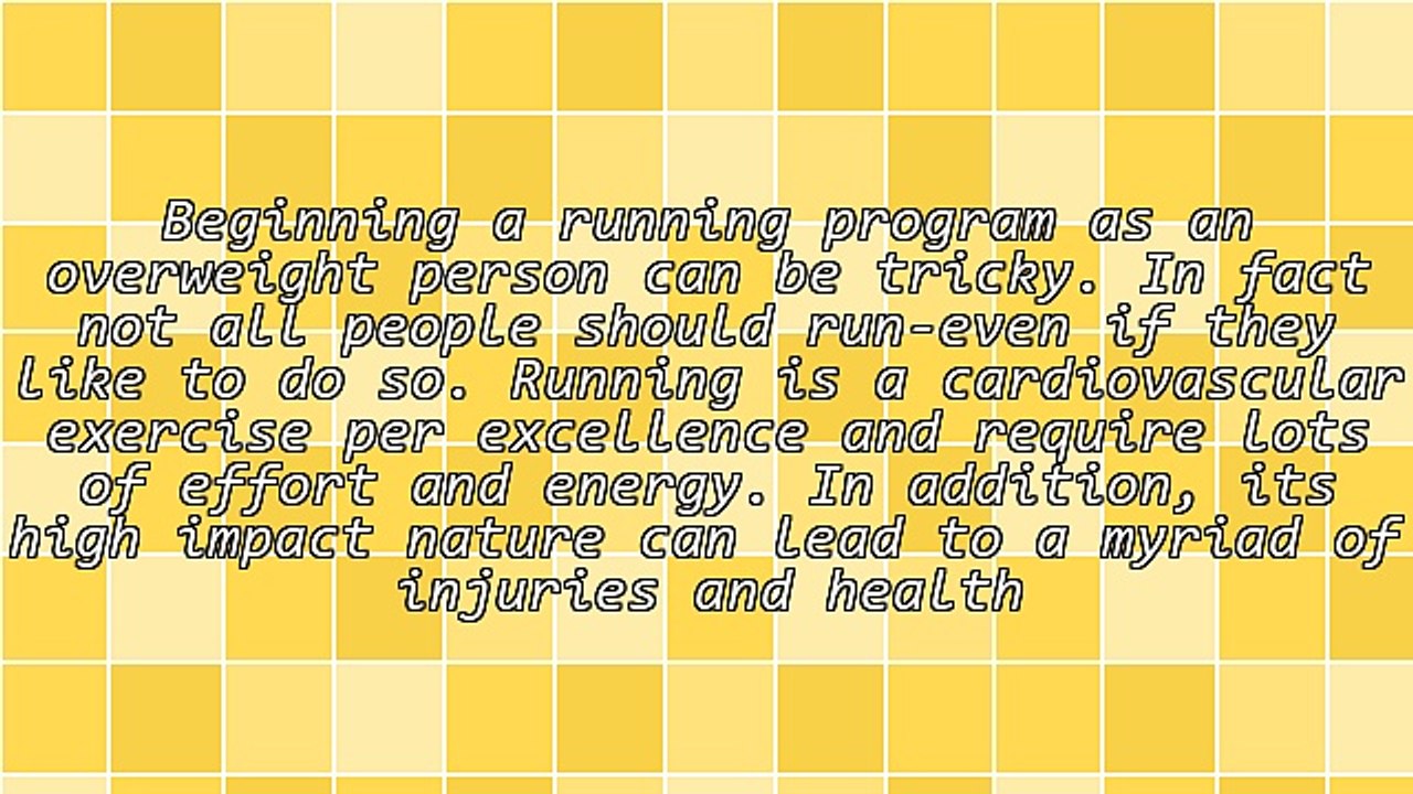 How to Run As a Fat Person - Beginner's Overweight Running Secrets