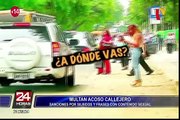 Distritos de Lima multarán el acoso callejero