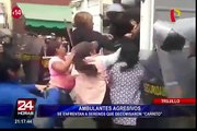 Trujillo: vendedores ambulantes se enfrentan a agentes municipales