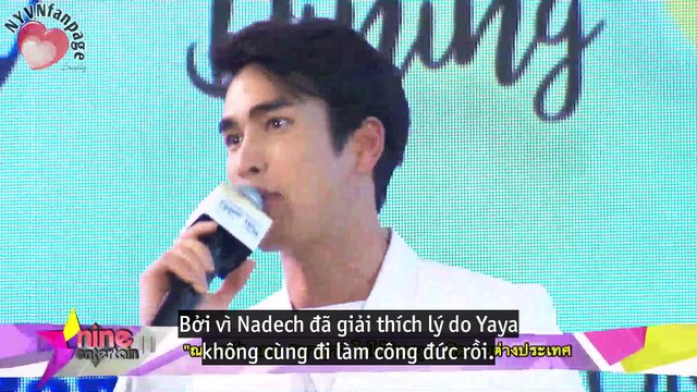 [vietsub] Nadech tiết lộ lý do Yaya không cùng đi làm công đức | 01.06.18