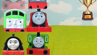 LAST ENGINE STANDING 85: Thomas and Friends Toy Trains Video for Children