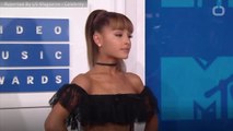 Ariana Grande Attends Pete Davidson's Show