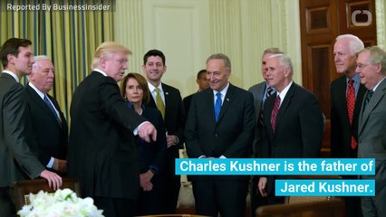 Charles Kushner Explains Meeting With Qatar's Finance Minister