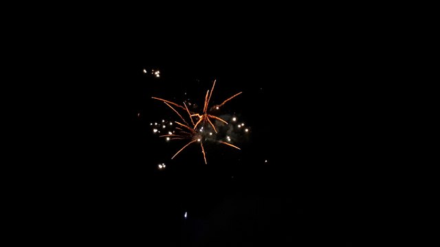 Feu artifice des fêtes de la Bague à Semur 3