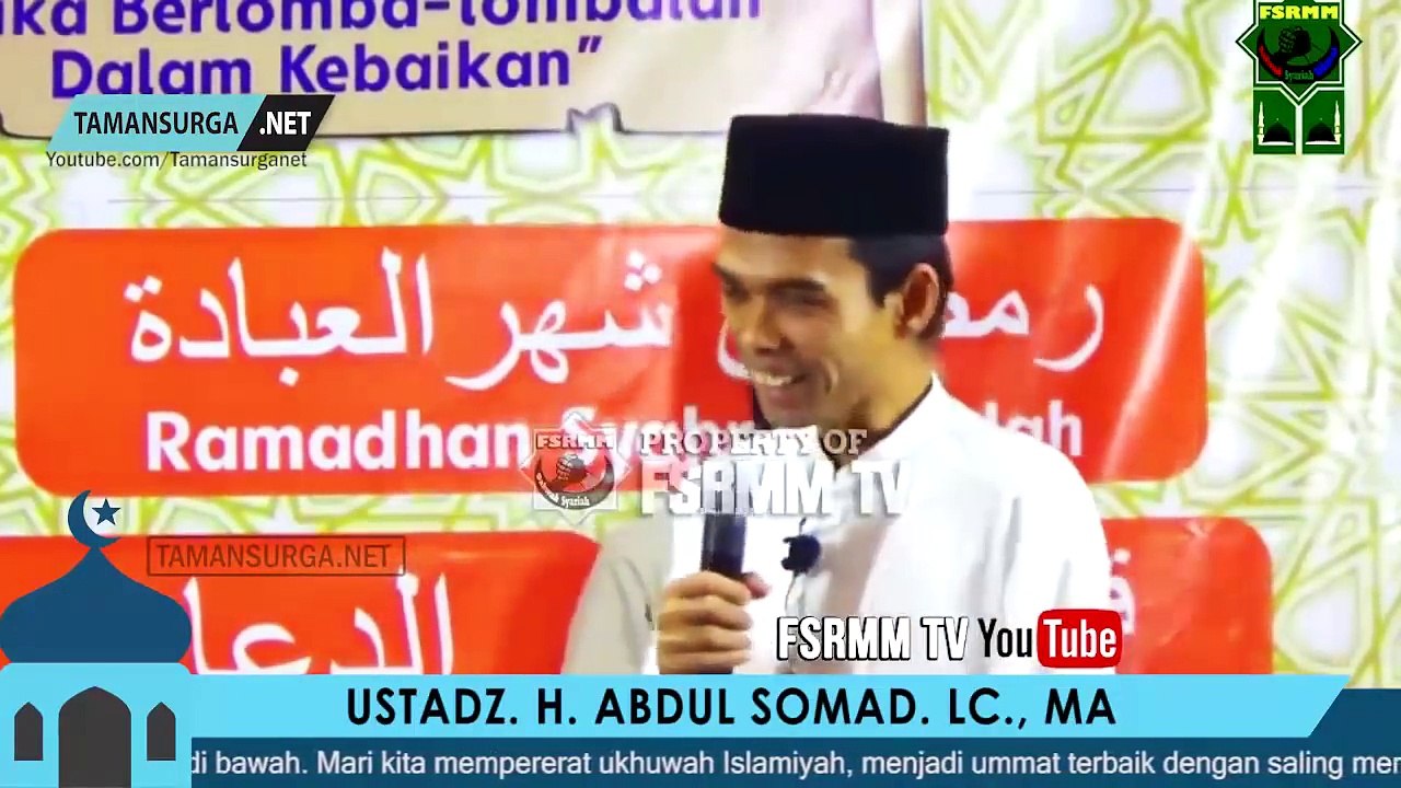 Disebut " Ust. I B L I S " MasyaAllah Ini Komentar BIJAK dari Ust. Abdul Somad. Lc. MA