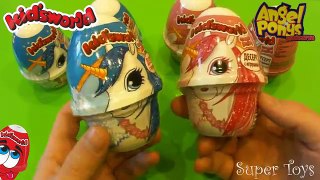 KIDSWORLD десерт с игрушкой Пони Ангел/Angel ponies Kinder Surprise