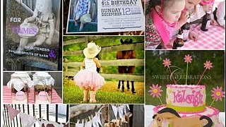 Cowgirl birthday party decorations ideas