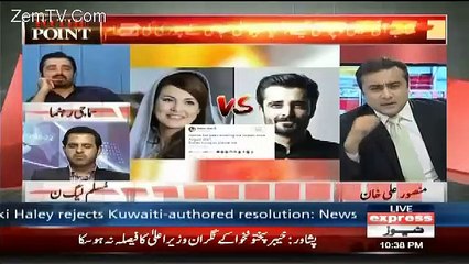 Hamza Ali Abbasi Intense Revelation about Reham Khan in Live Show
