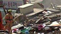 서울 용산역 앞 4층짜리 건물 붕괴...1명 부상 / YTN