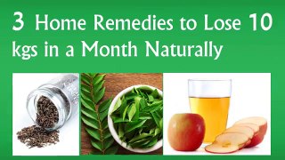 Home Remedies to Lose Weight Fast without Exercise | Lose 10 Kgs in a Month