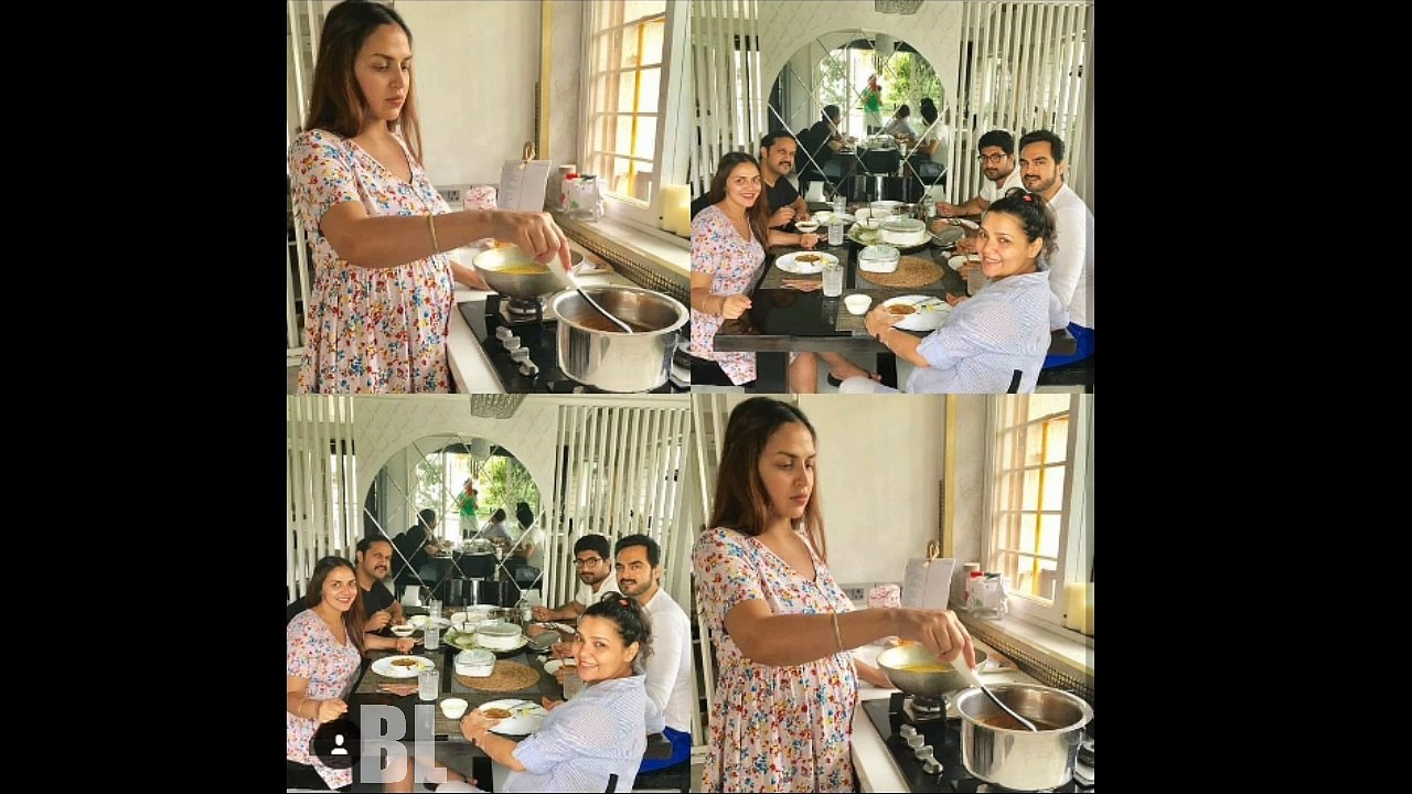 Esha Deol's Fab Maternity Photoshoot With Hubby Bharat in Greece