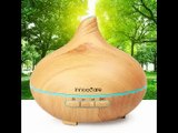 [- Aroma Diffuser 300ml InnooCare Luftbefeuchter Öl Ultraschall Düfte Humidifier Holzmase