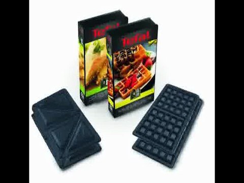 [- Tefal SW852D Snack Collection (700 Watt, Multifunktionsgerät für Waffeln und Sandwiche