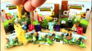 Minecraft Hangers Series 2 Diamond Steve Ghast Figures Ep15