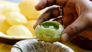 Pani puri recipe / Golgappa Puri Recipe / Golgappa / Panipuri Recipe - Indian Chaat recipes