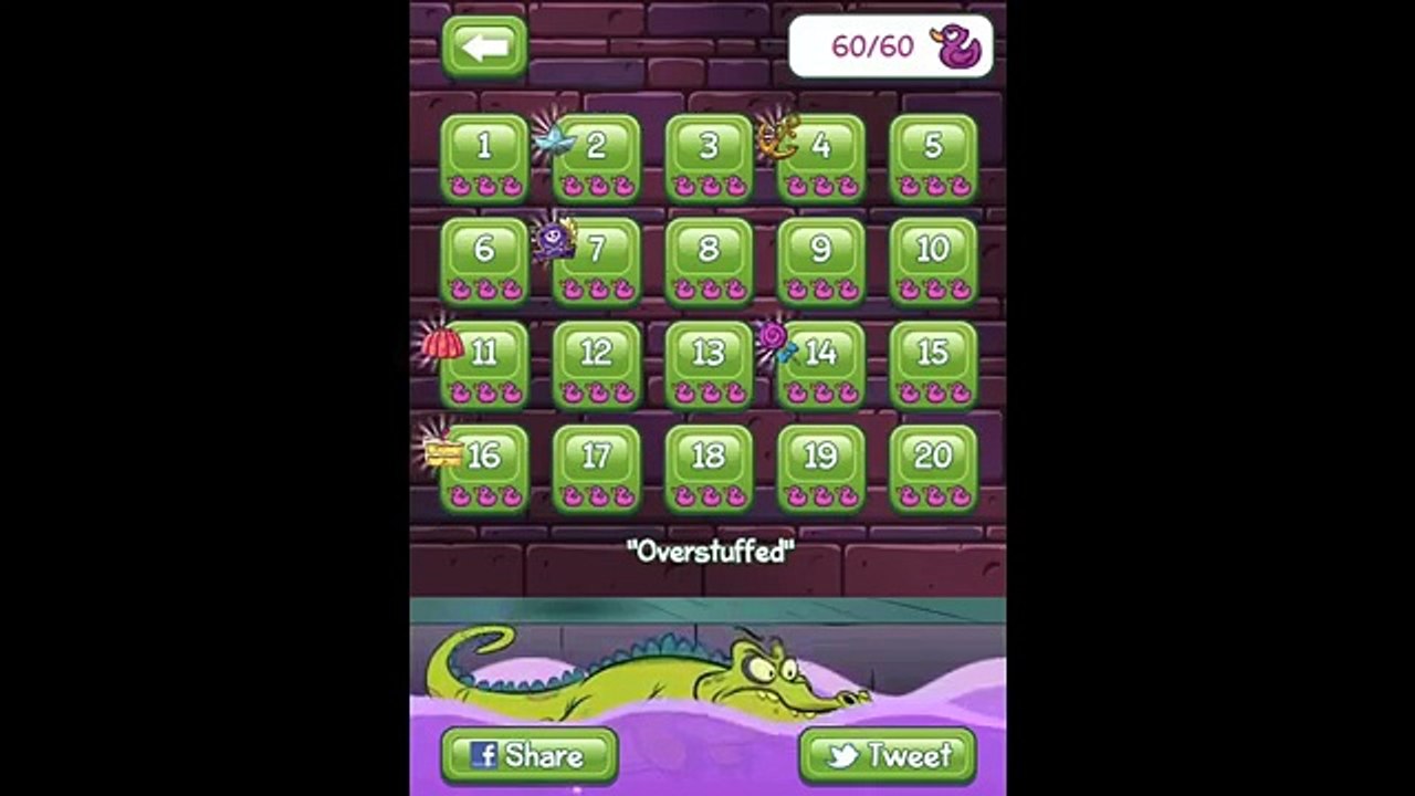 Wheres My Water? (Cranky) Walkthrough - Level C4-16 to C4-20 [HD]