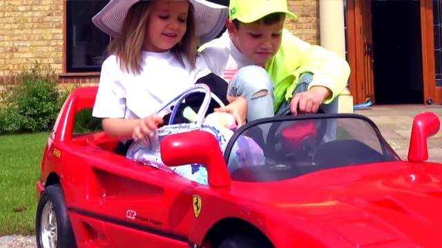 Чуть не уехали в отпуск на раритетном Ferrari 89 без родителей. Катя и Макс или tried to leave without parents