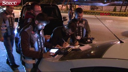 İstanbul'da UBER ve Scotty denetimi