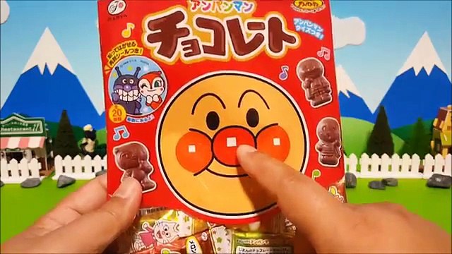 アンパンマン チョコレート アニメ＆おもちゃ 鉄火のマキちゃんジャムおじさんメロンパンナ 人気キャラクターいっぱい！Toy Kids トイキッズ animation anpanman