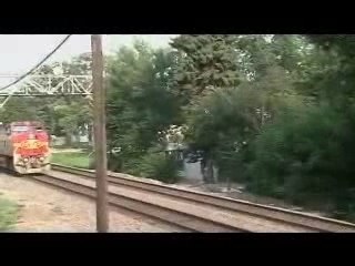Warbonnet with two NS C40's at rochelle