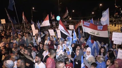 Türkmenlerin seçim protestosu 3. haftasında devam ediyor - KERKÜK