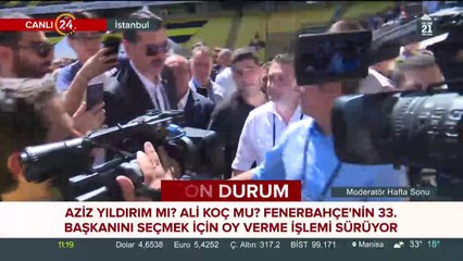 Ali Koç açıklama yapıyor