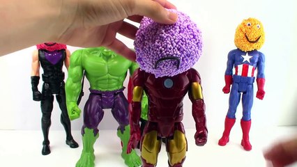 Foam Surprise Eggs Superhero Finger Family Song Nursery Rhymes Learn Colors EggVideos