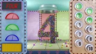 Binkie TV - Learn Numbers With Funny Ball Pit Colors - 3D Fory Educational for Kids