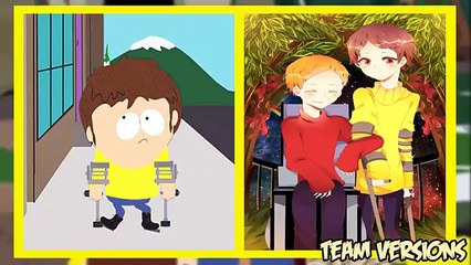South Park Charers As Anime