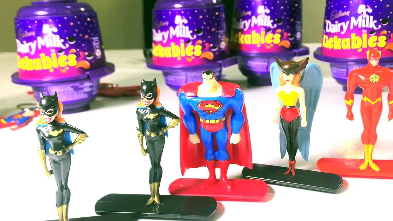 Dairy Milk Lickables Cadbury dairy milk in a unique format Free iconic Justice League toy with each