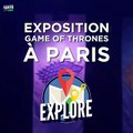 Viens découvrir l'expo Game of Thrones à Paris. Winter is here !