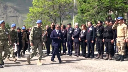 Irak'ın kuzeyindeki terör saldırısı -Şehit askerler törenle uğurlandı - HAKKARİ