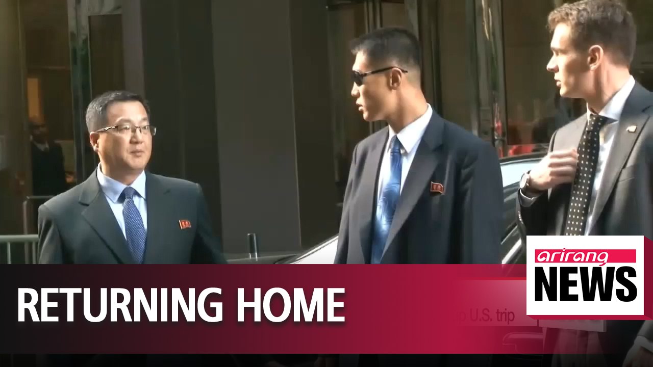 N. Korean leader Kim Jong-un's top aide, Kim Yong-chol, wraps up U.S. trip