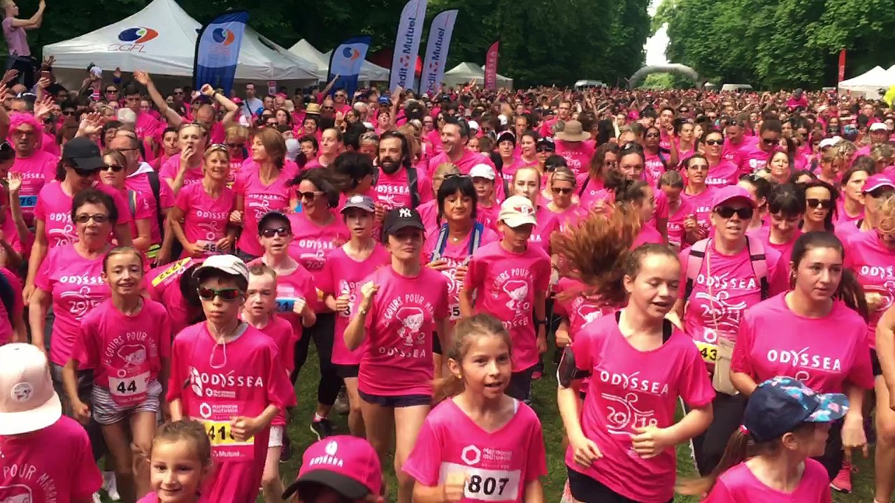 Echauffement avant la course Odysséa à Dijon 4
