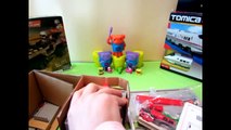 ألعاب أولاد - ألعاب أطفال- سيارة الاطفاء ومحطة الاطفاء-Tomica Hypercity Rescue Fire Station-v47