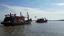 Nine detained for fishing in prohibited zone