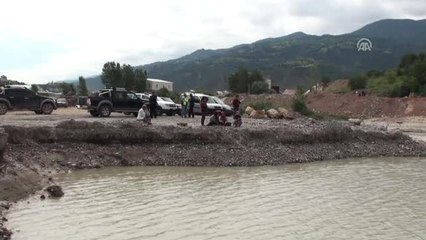 Kelkit Çayı'nda Kaybolduğu İddia Edilen Çocuk Aranıyor