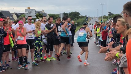 1er marathon Breizh Océan : au passage du Courégant