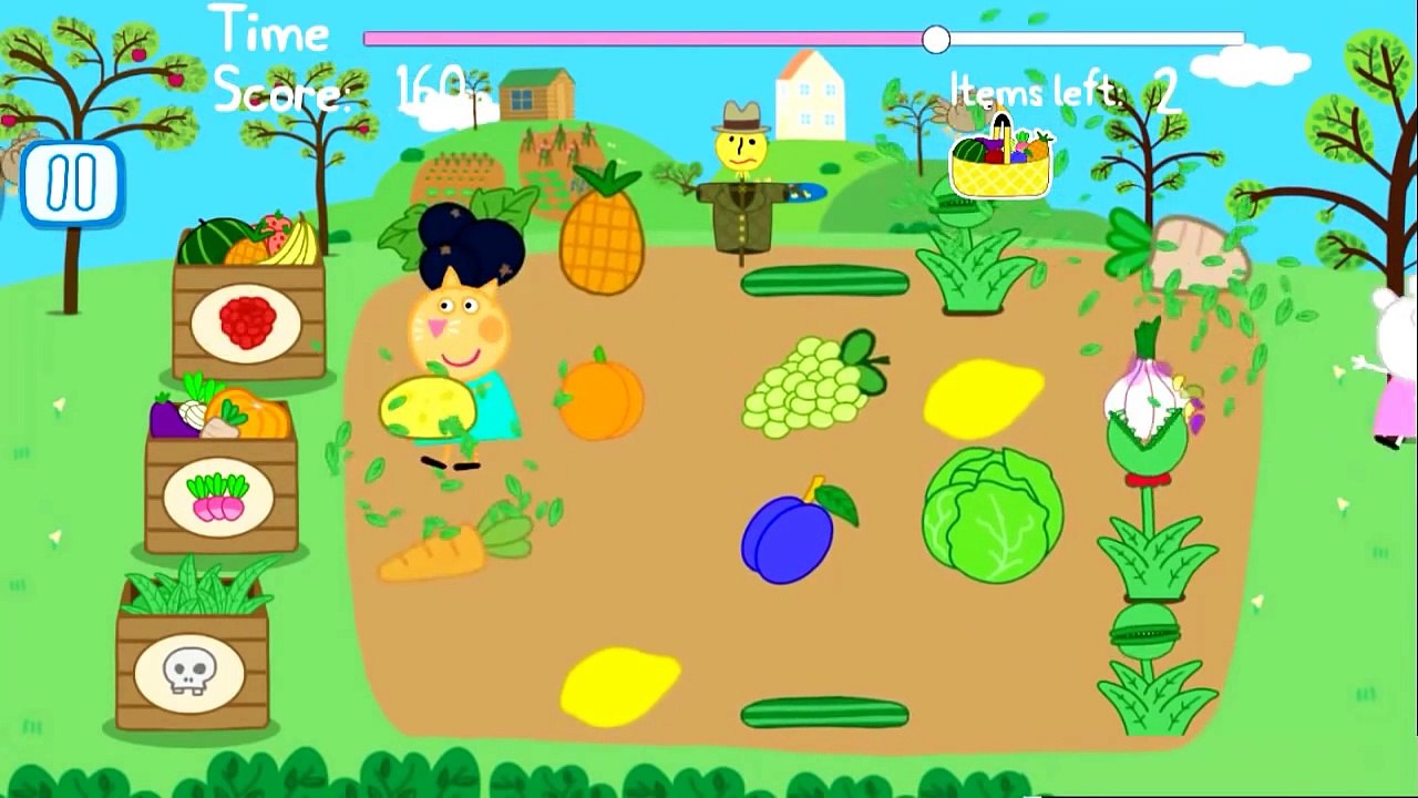 Peppa Pig Jardín App Gameplay