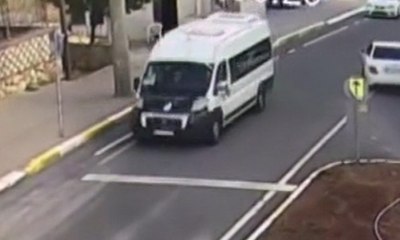 El frenini çekmeyen sürücü trafiği birbirine kattı