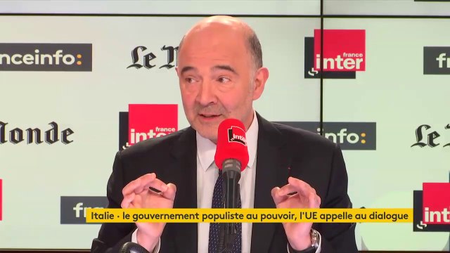 Pierre Moscovici : Ce n'est pas depuis Bruxelles qu'on va faire la politique à Rome